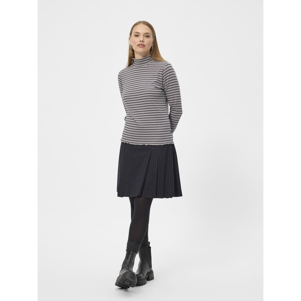 Redgreen Women Crawley Langærmet Tee 113 Grey Stripe