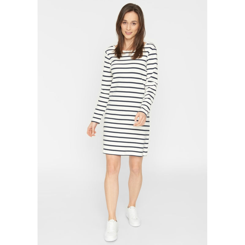 Didde kjole - Off White Stripe