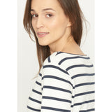 Didde kjole - Off White Stripe