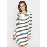 Didde kjole - Off White Stripe