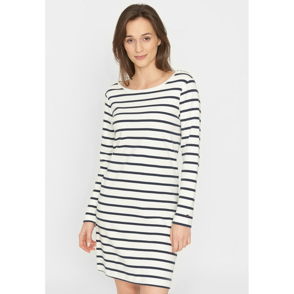 Didde kjole - Off White Stripe