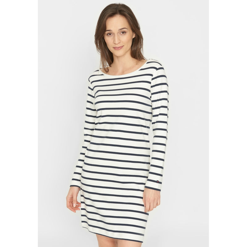 Didde kjole - Off White Stripe