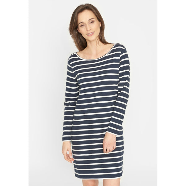 Didde kjole - Navy Stripe