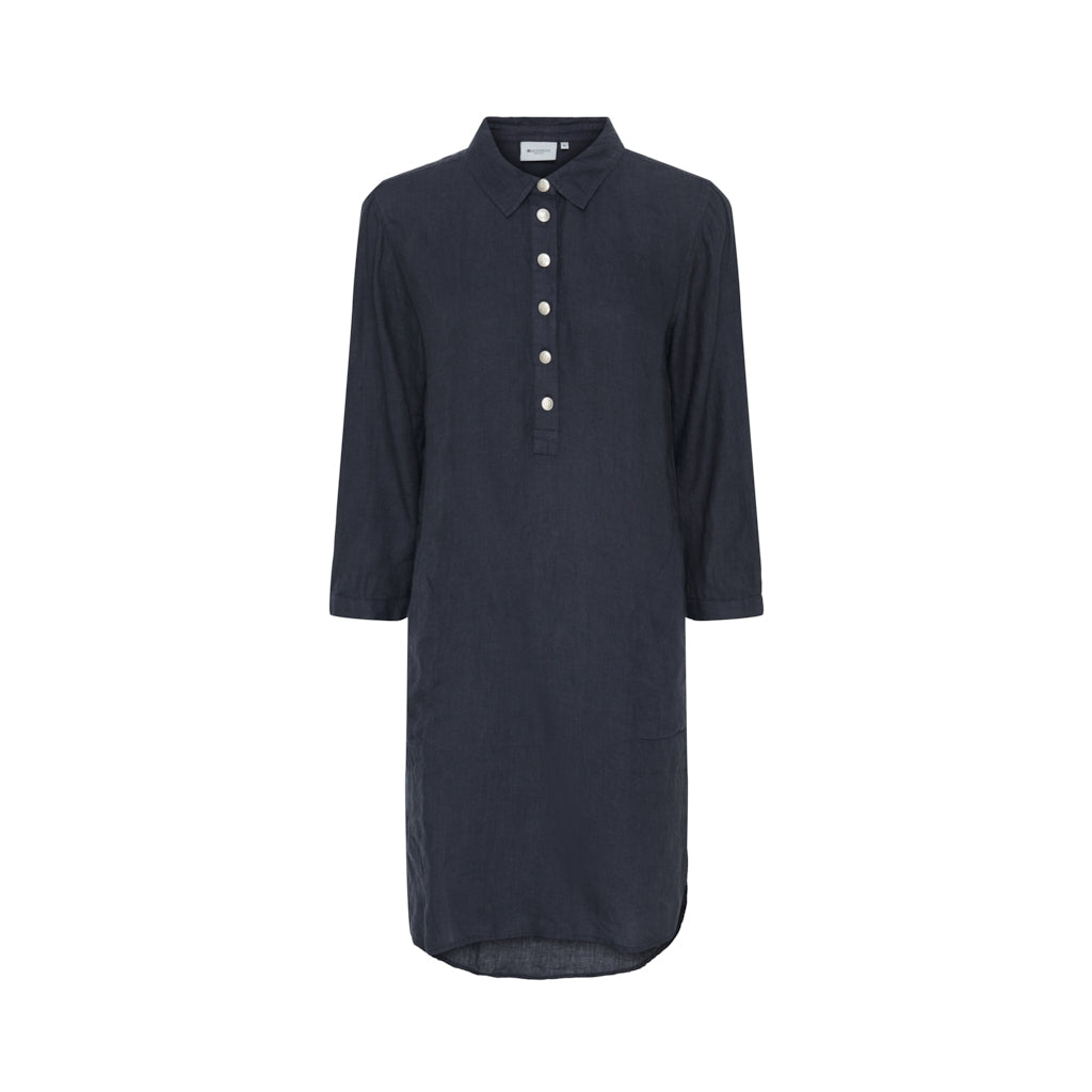 Redgreen Women Dina Skjortekjole Dresses / Shirts 068 Navy