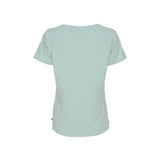 Sea Ranch Dorthea Organic Cotton V-Neck tee T-shirts Blå