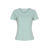 Sea Ranch Dorthea Organic Cotton V-Neck tee T-shirts Blå