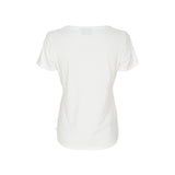 Sea Ranch Dorthea Organic Cotton V-Neck tee T-shirts Pearl