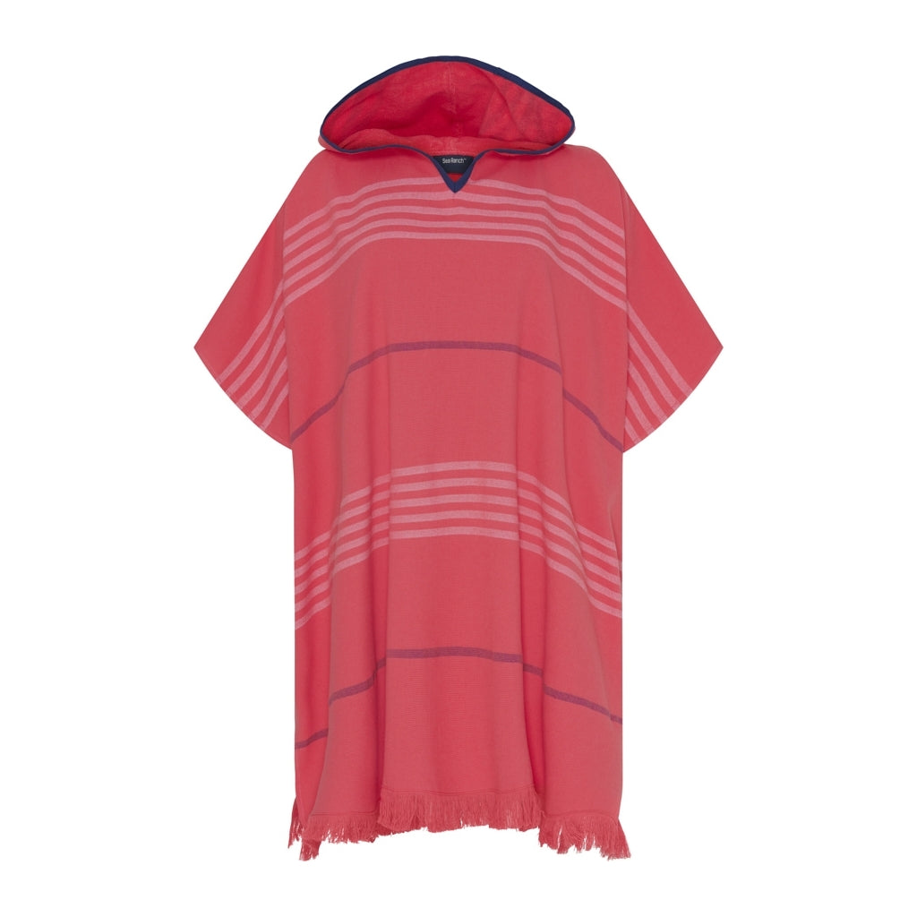 Sea Ranch Dune Strand Poncho Håndklæder 3104 Calypso Coral / Pearl
