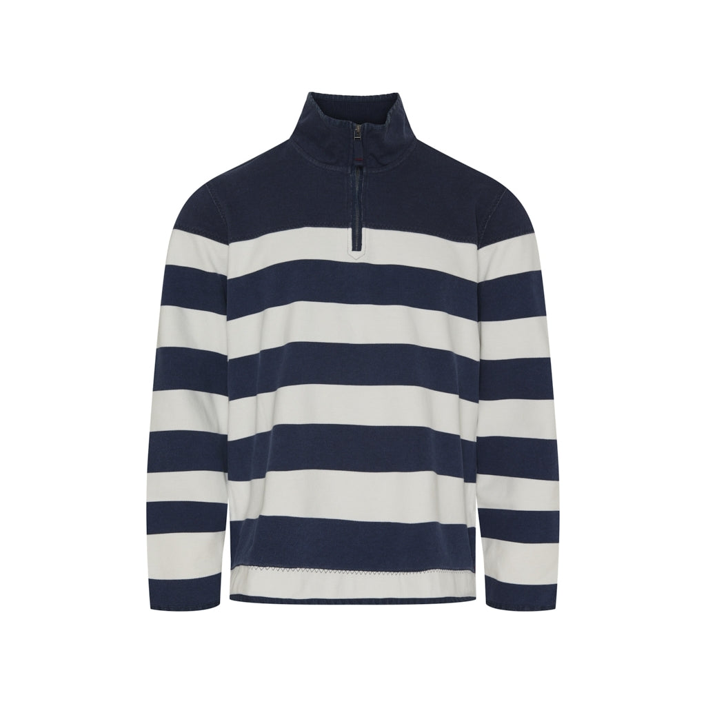 Sea Ranch Ejvind Half Zip Sweat Sweatshirts SR Navy/Pearl