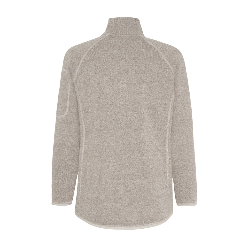 Sea Ranch Eleana Fleece Fleece Brun Melange