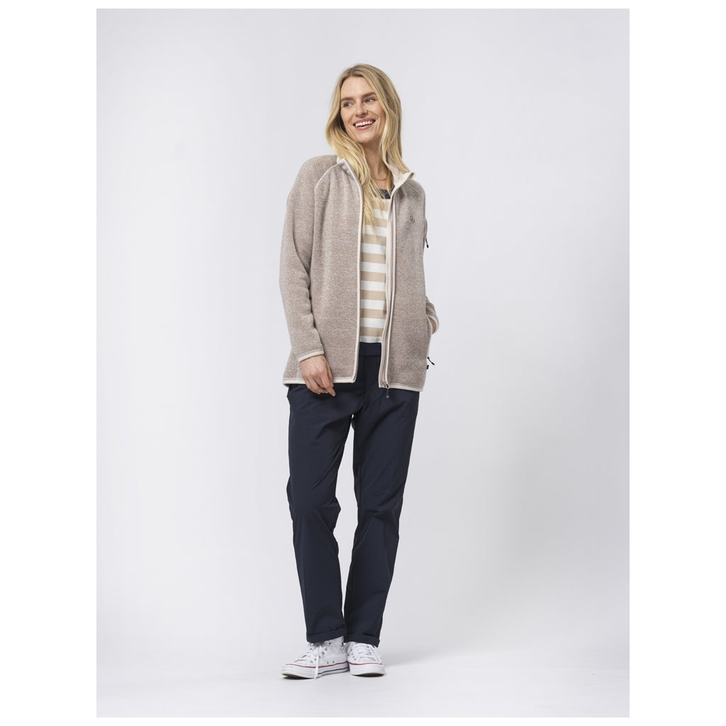 Sea Ranch Eleana Fleece Fleece Brun Melange