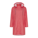 Sea Ranch Elice Regn Frakke Jackets and Coats 3102 Calypso Coral