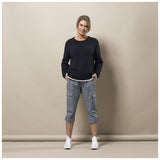 Sea Ranch Elie Pants Bukser og Shorts Indigo/Hvid