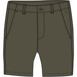 Sea Ranch Elo Linen Shorts Bukser og Shorts Mørke Olive Grøn