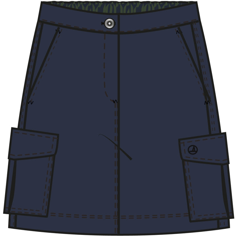 Sea Ranch Elva Skirt Nederdele SR Navy