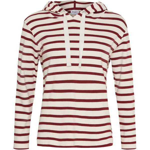 Redgreen Women Filis Sweats Sweatshirts 147 Dark Red Stripe