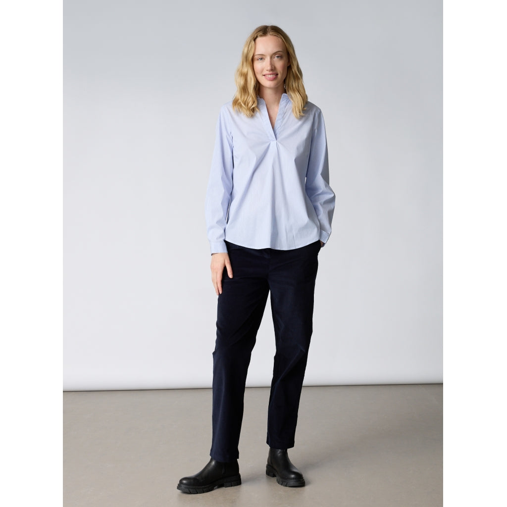 Redgreen Women Freya skjorter Skjorter 162 Light Blue Stripe
