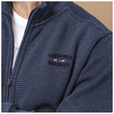 Sea Ranch Garcia Langærmet Sweat Cardigan med Lynlås Sweatshirts Denim Melange