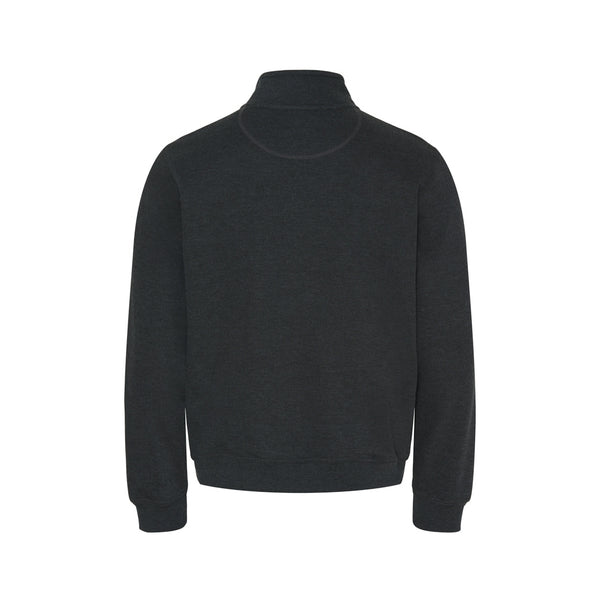 Sea Ranch Garcia Langærmet Sweat Cardigan med Lynlås Sweatshirts Grafit Melange