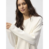 Redgreen Women Glenne sweat jakke Sweatshirts Råhvid