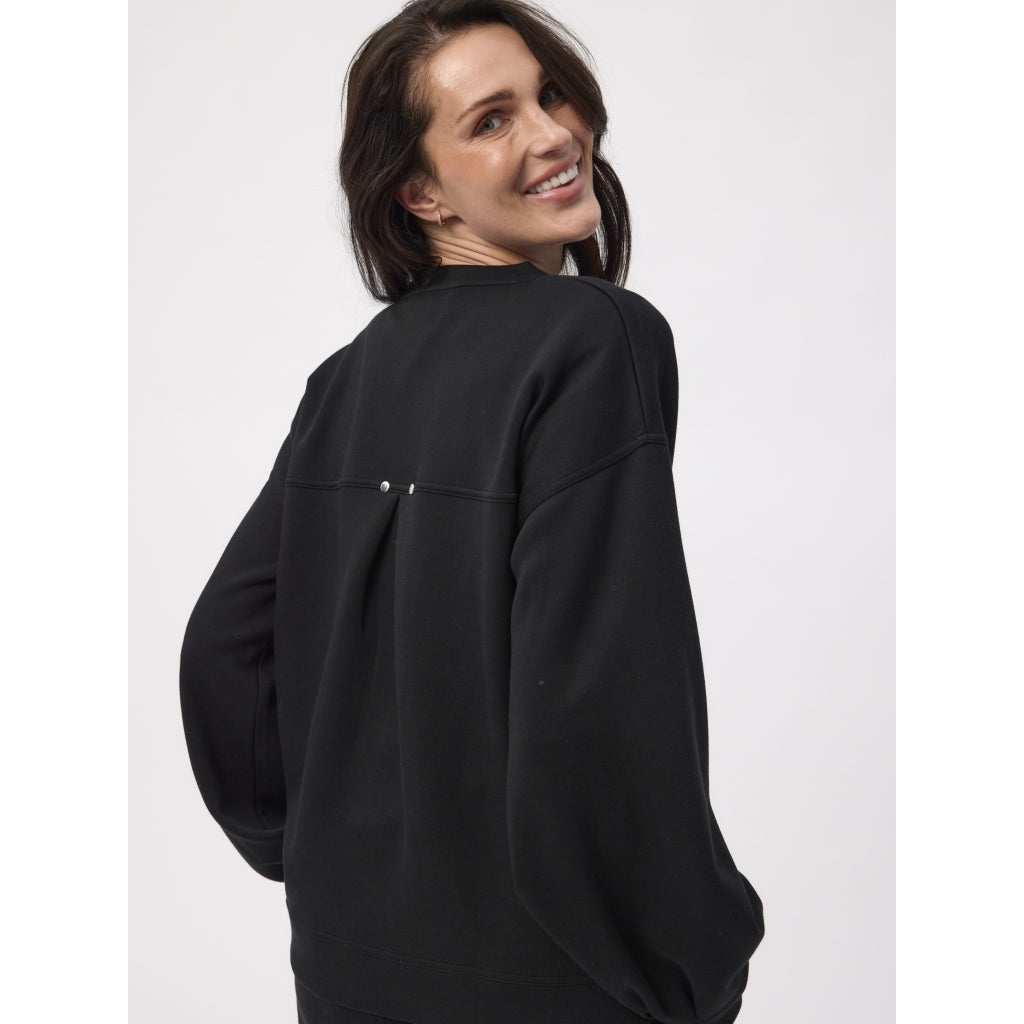 Redgreen Women Glenne sweat jakke Sweatshirts 099 Black