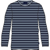 Sea Ranch Grenaa Stribet Langærmet T-shirt Langærmet Tee 4246 SR Navy / Blue Fog