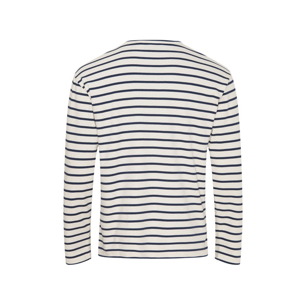 Sea Ranch Grenaa Stribet Langærmet T-shirt Langærmet Tee Ecru/SR Navy