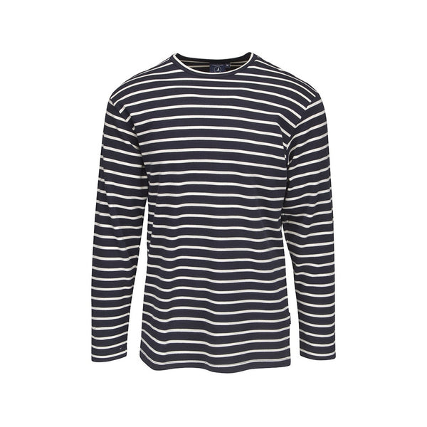 Sea Ranch Grenaa Stribet Langærmet T-shirt Langærmet Tee SR Navy/Ecru