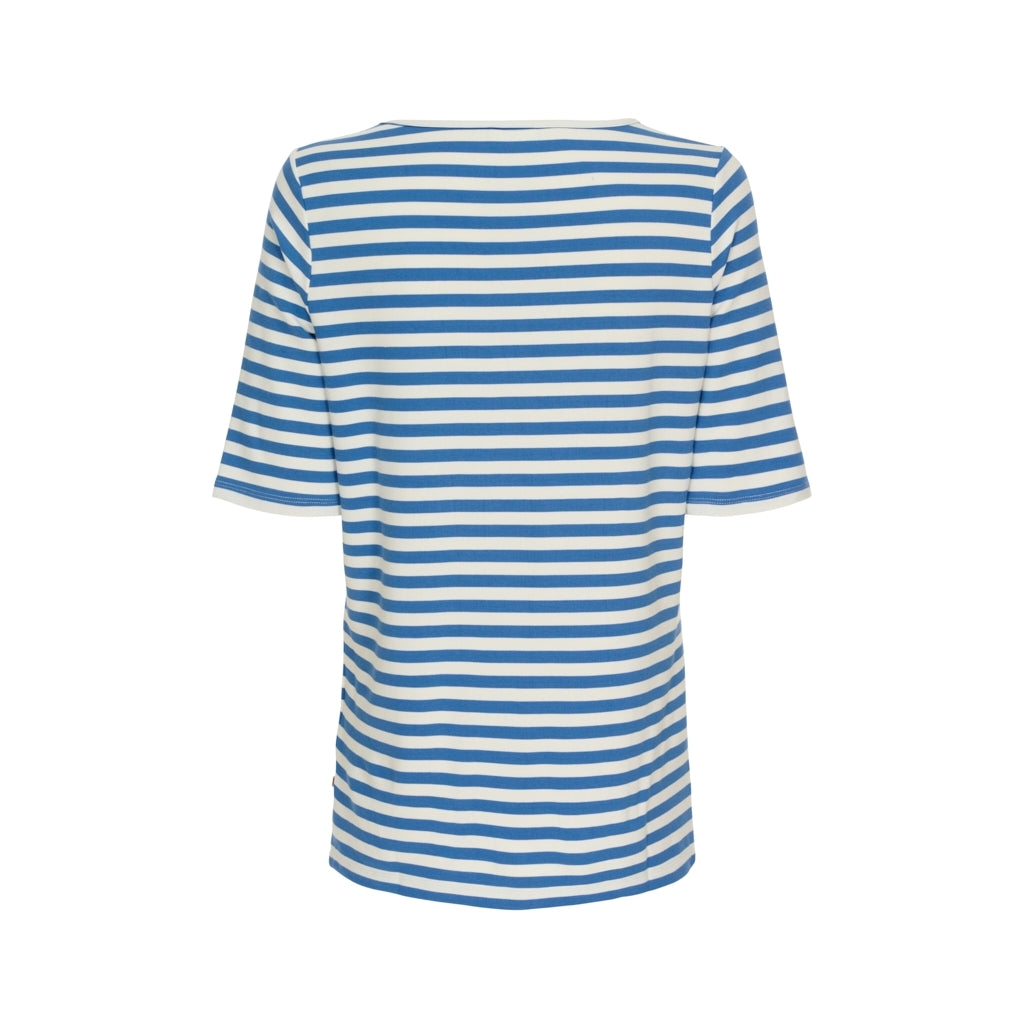 Redgreen Women Hedy kortærmet t-shirt T-shirts 163 Blue Stripe