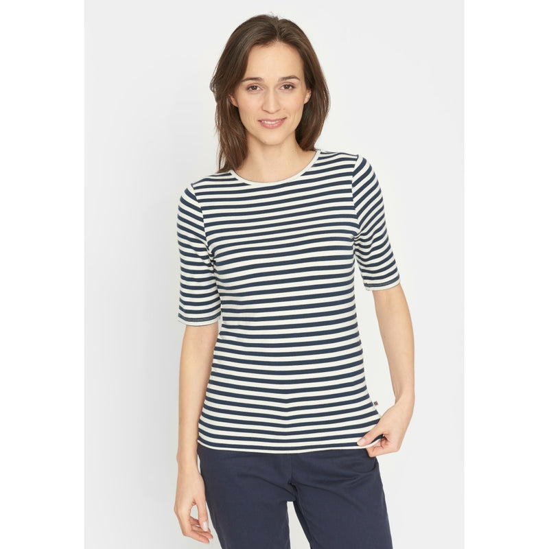 Redgreen Women Hedy kortærmet t-shirt T-shirts 168 Navy Stripe