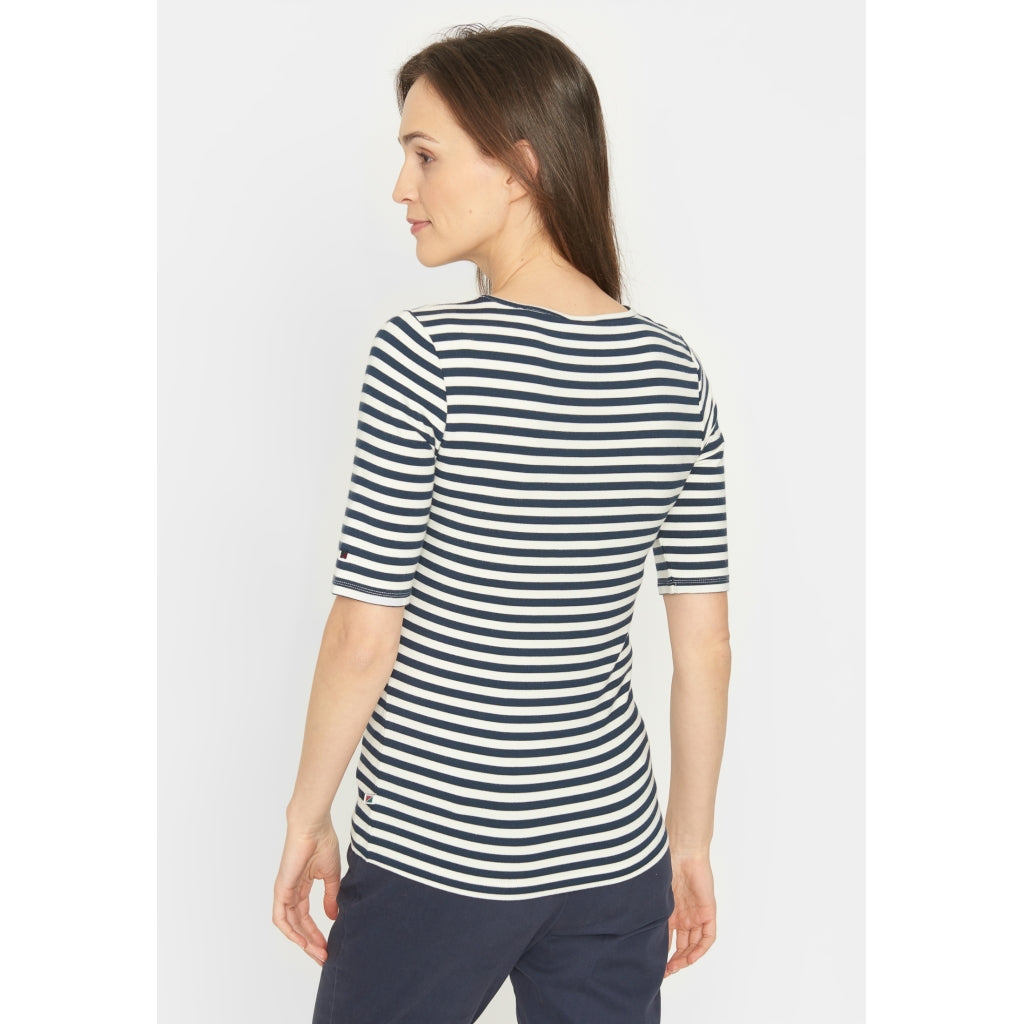 Redgreen Women Hedy kortærmet t-shirt T-shirts 168 Navy Stripe