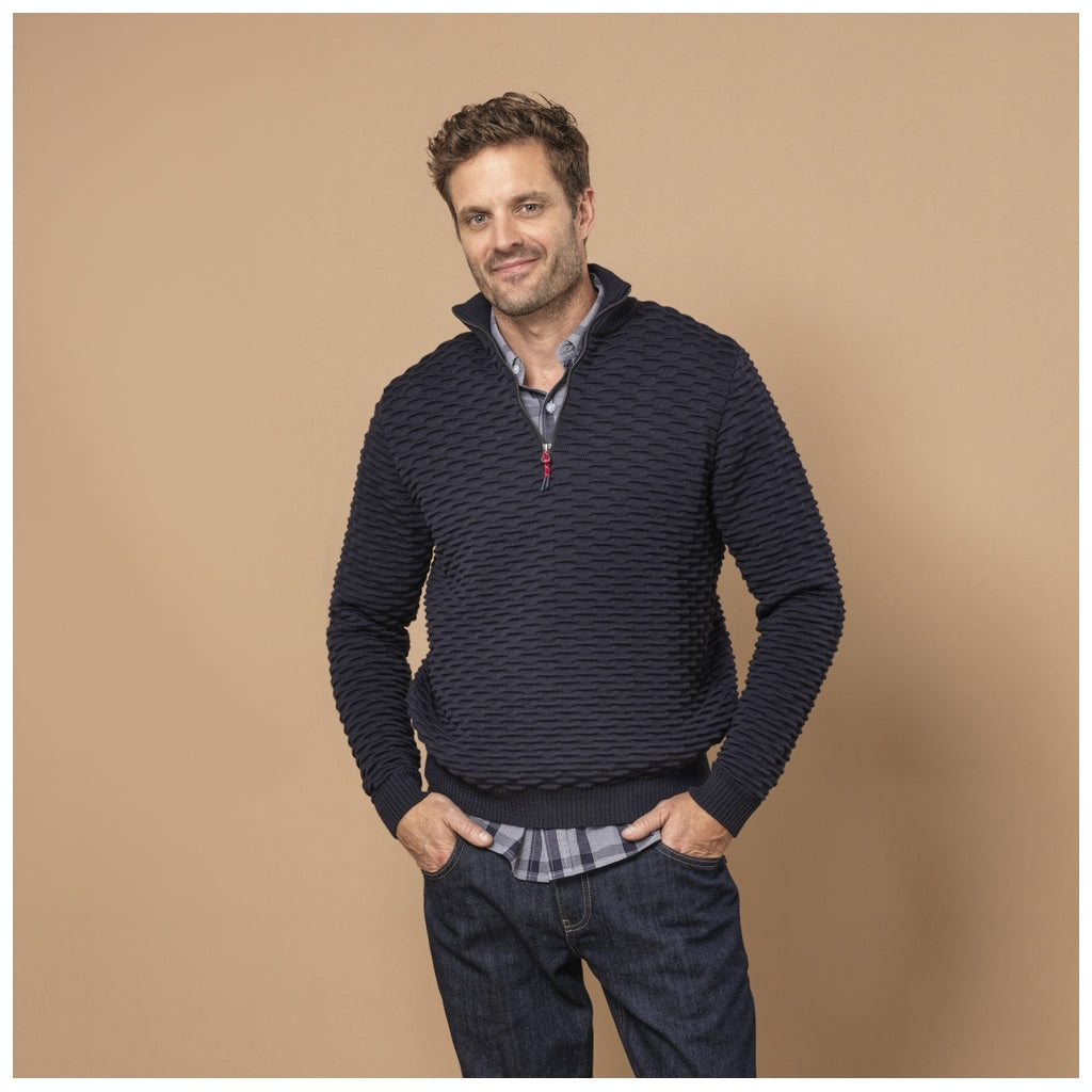 Sea Ranch Heimdal Knit Strik Mørk Navy