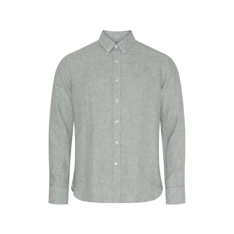Sea Ranch Hyeres Langærmet Skjorte Skjorter 5065 Dusty Green