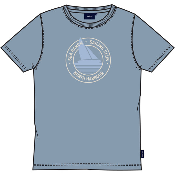Sea Ranch Jacko T-shirt T-shirts Dæmpet Pastel Blå