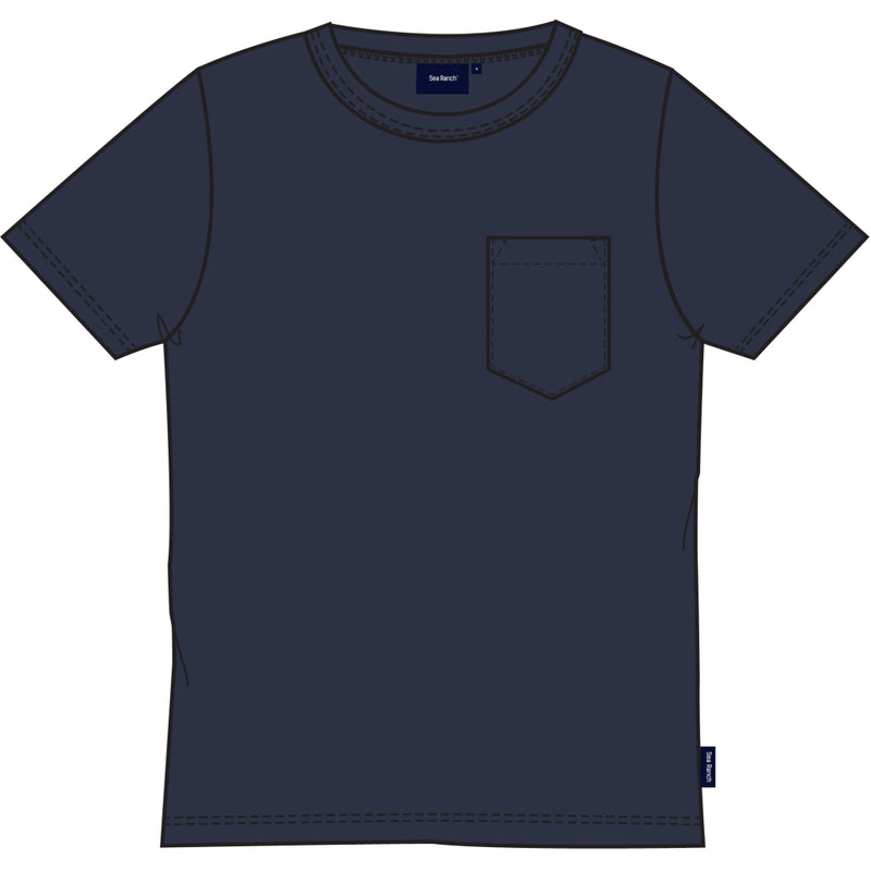 Sea Ranch Jalte T-shirt T-shirts SR Navy