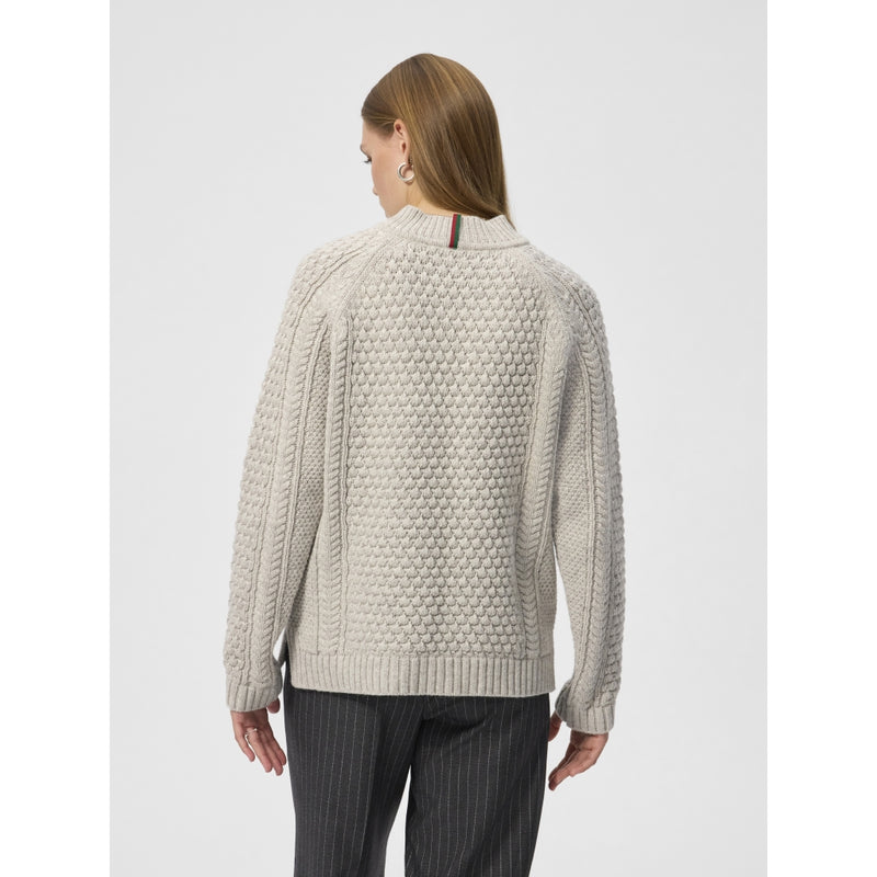 Redgreen Women Jamie Roll Neck Strik 420 Off White Melange