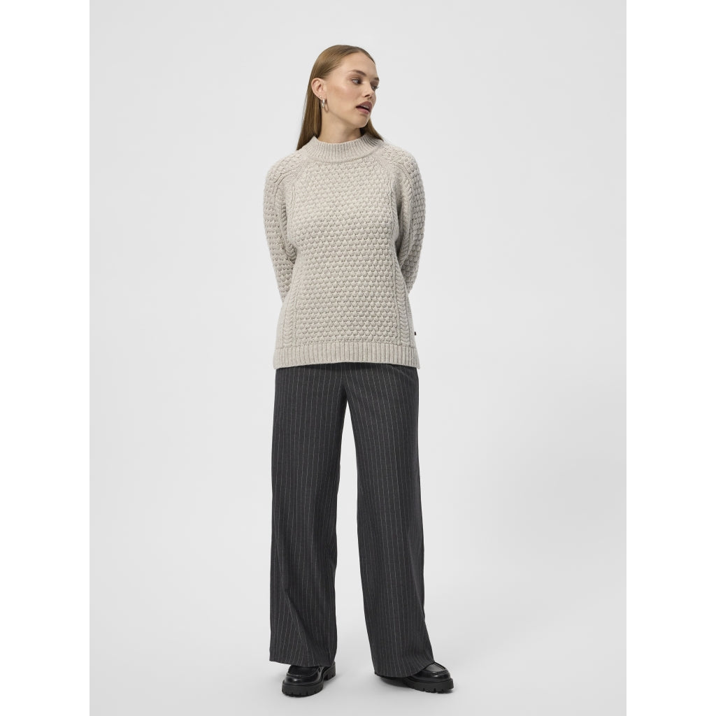 Redgreen Women Jamie Roll Neck Strik 420 Off White Melange