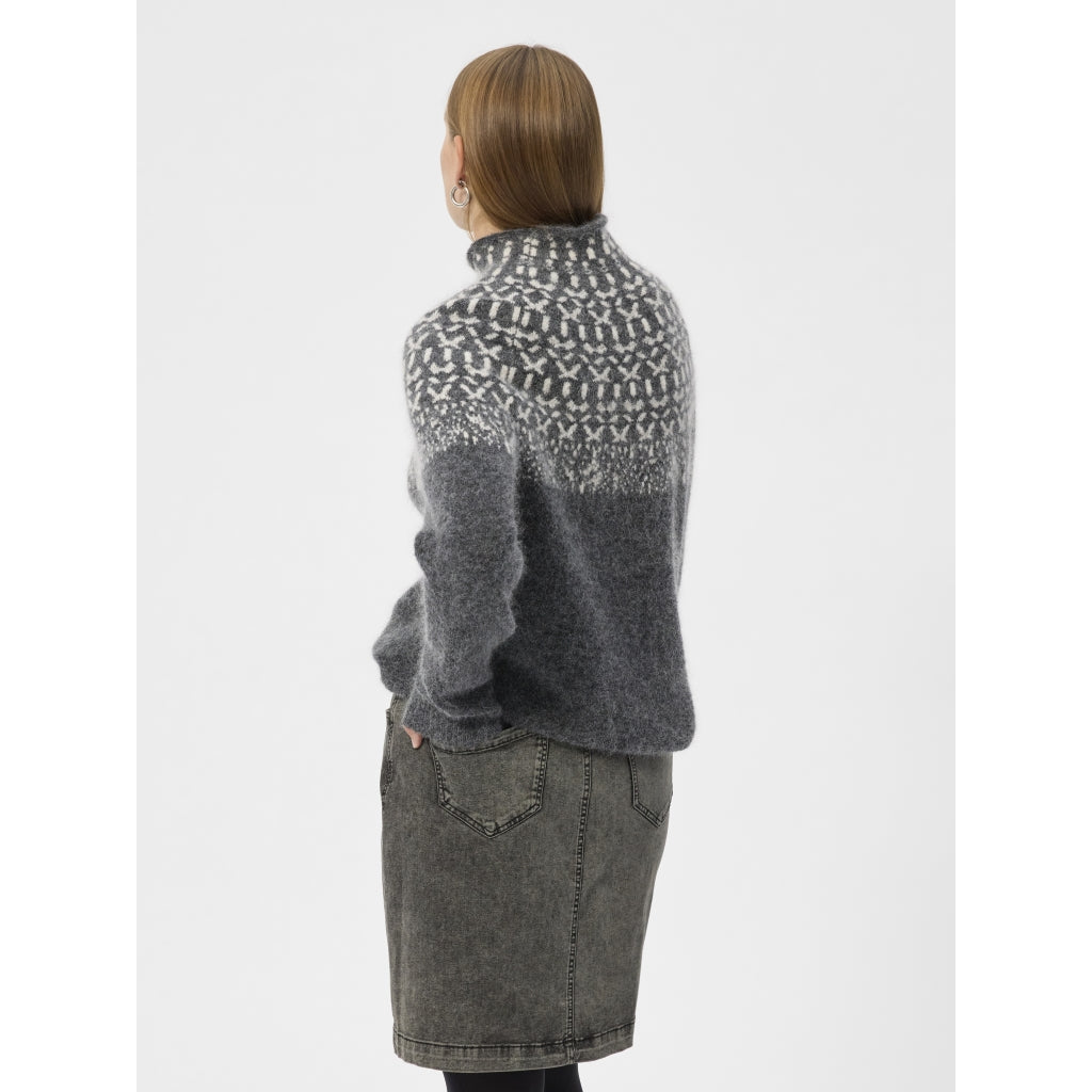 Redgreen Women Jesebel Knit Strik 318 Antracite Pattern