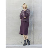 Redgreen Women Jesebel Knit Strik 381 Eggplant Pattern