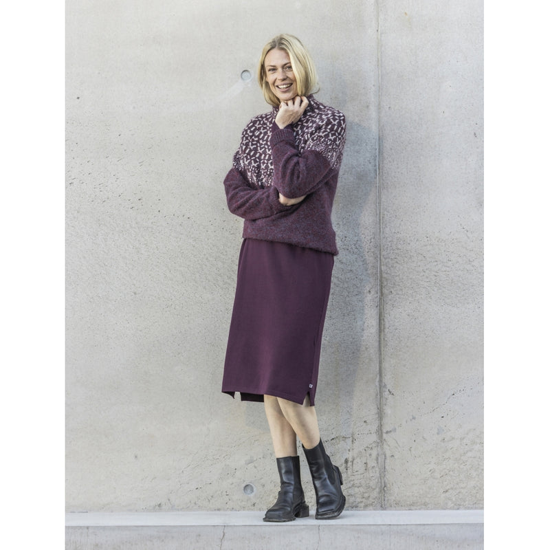 Redgreen Women Jesebel Knit Strik 381 Eggplant Pattern