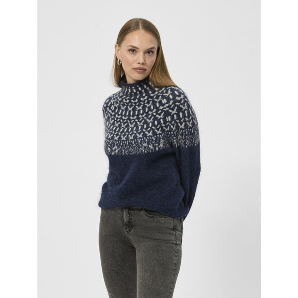 Redgreen Women Jesebel Knit Strik Navy Mønster