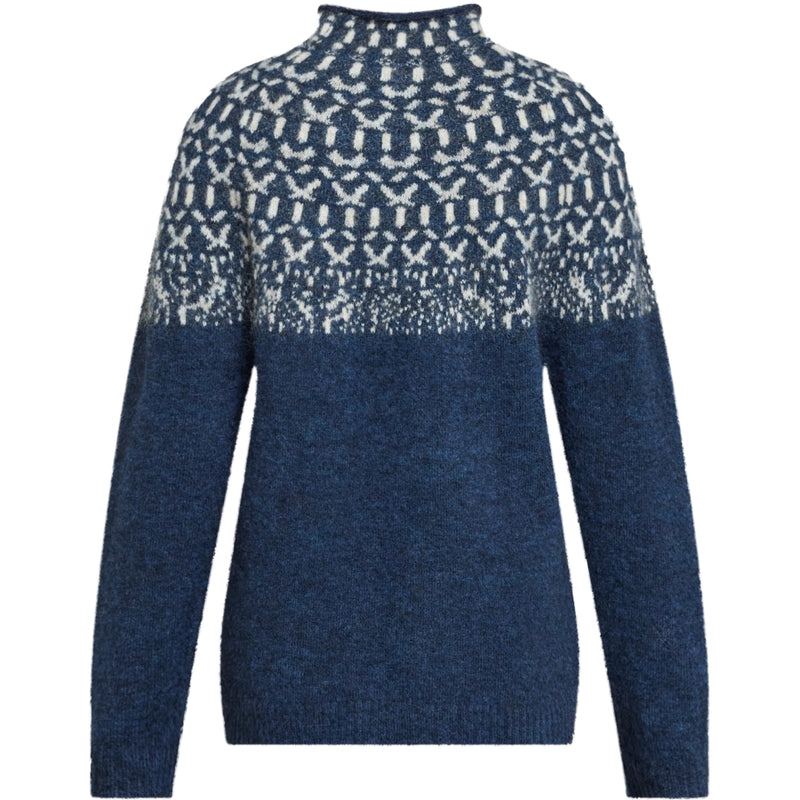 Redgreen Women Jesebel Knit Strik Navy Mønster