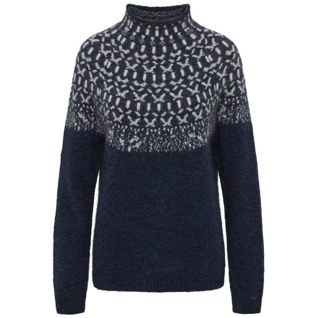 Redgreen Women Jesebel Knit Strik Navy Mønster