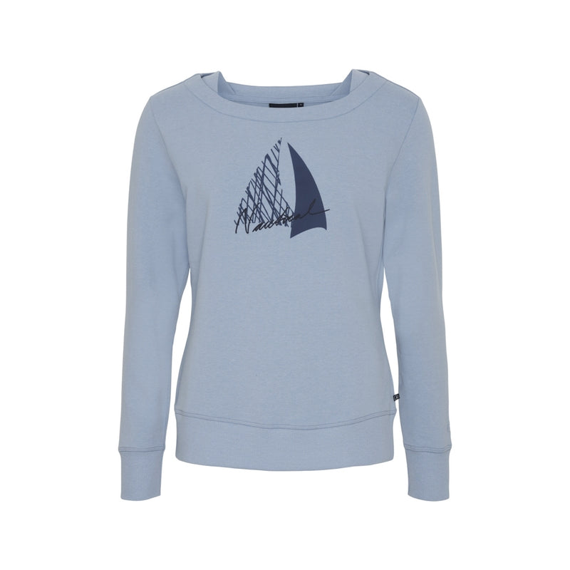 Sea Ranch Judy Sweatshirt med Print Sweatshirts Blå