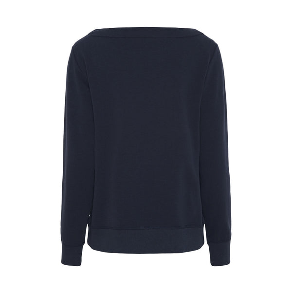 Sea Ranch Judy Sweatshirt med båd udskæring Sweatshirts SR Navy