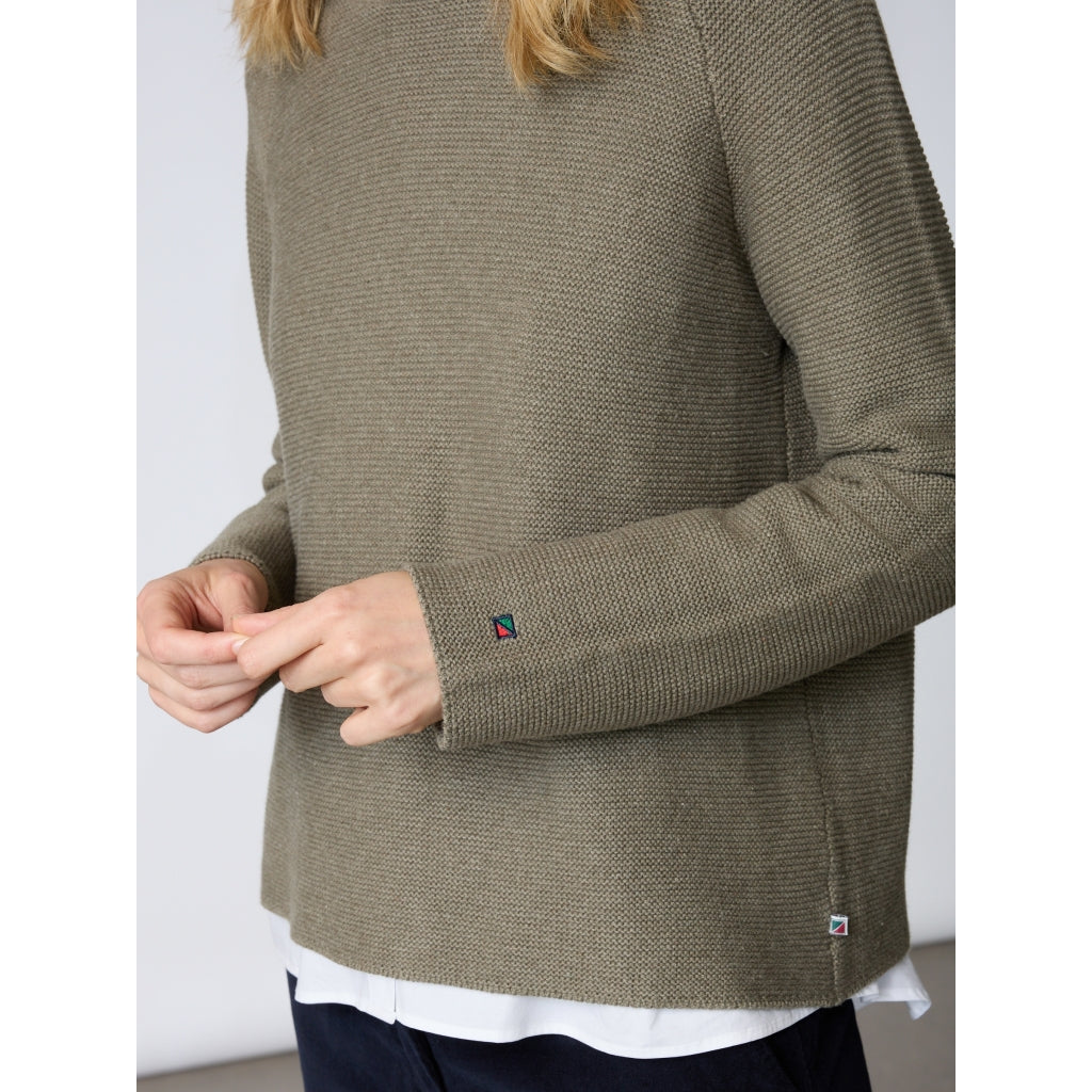 Redgreen Women Julia Strik Strik Olive Grøn Melange