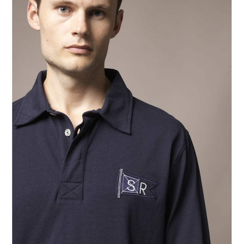 Sea Ranch Kalle Rugby Sweatshirts Mørk Navy