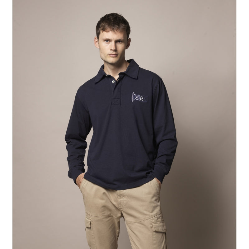 Sea Ranch Kalle Rugby Sweatshirts Mørk Navy