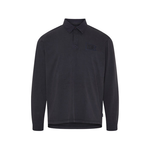 Sea Ranch Karl Rugby Langærmet Tee Mørk Navy