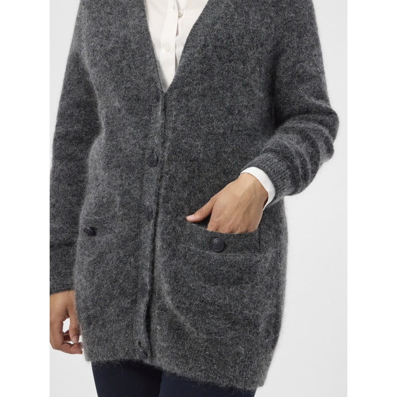 Redgreen Women Kasal Knit Strik 418 Antracite Melange